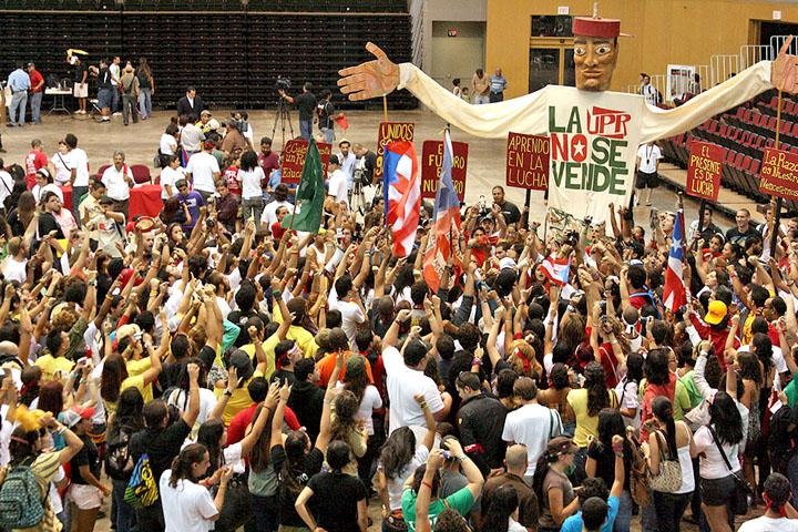 UPR strikers celebrating their victory in June