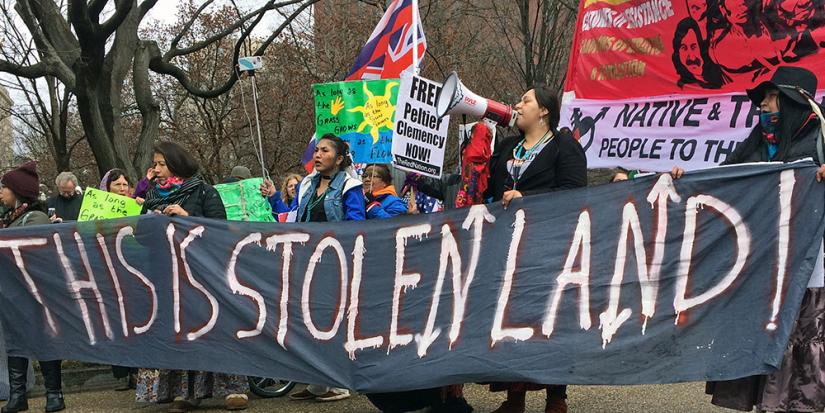 Thousands mobilized for the Native Nations Rise demonstration in Washington