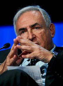 IMF Managing Director Dominique Strauss-Kahn