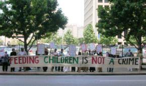 Supporters held vigils outside the trials of the five men convicted for participating in the Holy Land Foundation charity