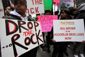 Protests helped lead to the repeal of the draconian Rockefeller drug sentencing laws