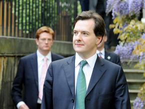 Britain's Chancellor of the Exchequer George Osborne