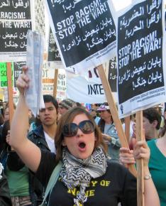 Marching against war and anti-Arab racism in San Francisco