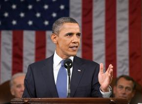 President Obama presents his State of the Union address to Congress