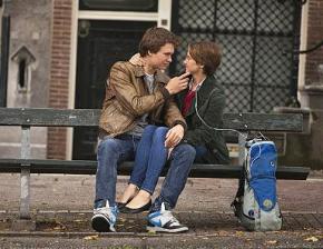 Shailene Woodley and Ansel Elgort in The Fault in Our Stars