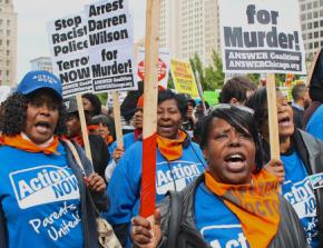 Thousands of people came to St. Louis for Ferguson October to continue the struggle against police violence