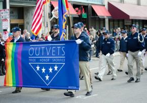 Boston Pride at the St Patrick's Day parade