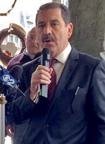 Jesús "Chuy" García on the campaign trail