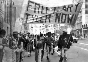 Marching in Detroit to demand justice for Gary Tyler