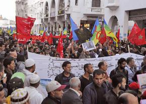 Mass protests erupt in Rabat, Morocco after the killing of fish seller Mouhcine Fikri