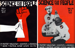 Science for the People magazine covers from 1970 and 1974