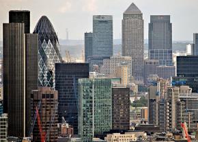 London's financial district