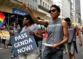 New Yorkers march for the Gender Expression Non-Discrimination Act