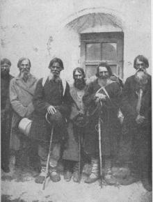 Russian peasants in 1917