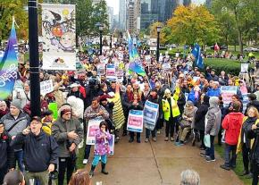 Public University faculty and staff strike in Ontario, Canada