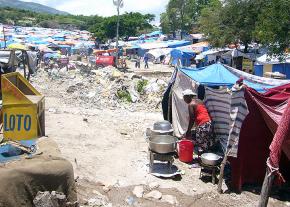 Victims of the 2010 Haiti earthquake continue to live in makeshift camps