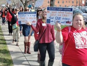 Colorado teachers on the march to demand education justice