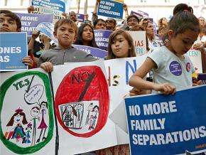 Rallying to defend immigrant children and families in Los Angeles