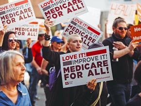 Taking to the streets for single-payer health care in Los Angeles