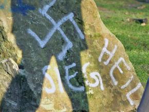 Anti-Semites vandalized a cemetery in Southern Illinois