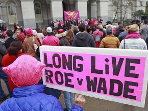 Protesters stand up for abortion rights