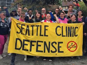 Pro-choice activists organize to defend Seattle's clinics from the bigots
