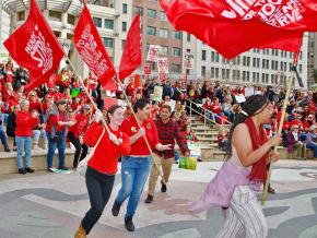 Building solidarity with the Oakland teachers before the strike